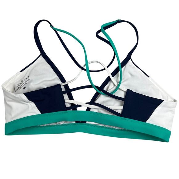 Athleta XS Freestyle Colorblock Bikini Swim Top - Picture 2 of 5